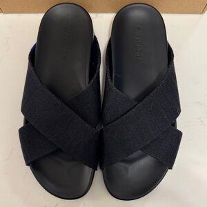 Rothy's Black Slide Sandals